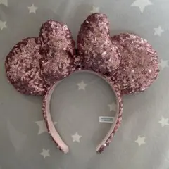 ミニーマウス　スパンコールカチューシャ