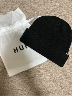 【ギフトラッピング付き】HUF ブラック ニット帽