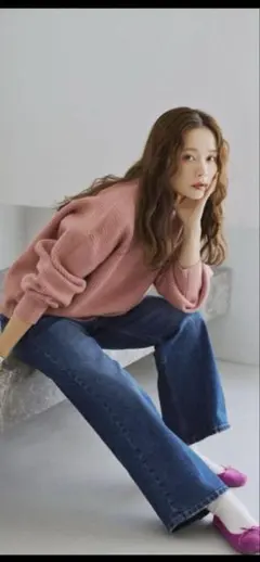 高山直子さんコラボ　EiiS アゼクループルオーバー　オールドローズ XS