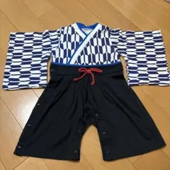 【新品タグ付】袴ロンパース　80