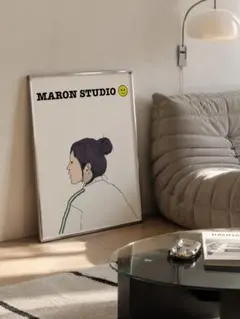 MARON STUDIO 』アートポスター A4(A2サイズも出品しております - メルカリ