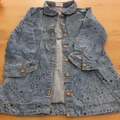 Party Poni デニム風ワンピース 110