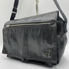 良品 PORTER ショルダーバッグ ナイロン ブラック 斜め掛け