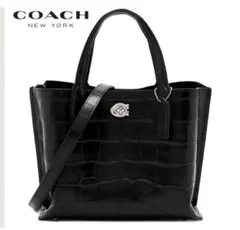 COACH コーチ C8632 ショルダーバッグウィロウ トート 24 ブラック