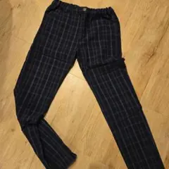 秋服　ikka チェック柄 ボトムス 150