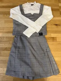 lovetoxic チェック柄 スカートセットアップ150