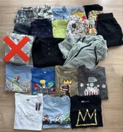 男の子　110㎝ まとめ売り　恐竜　セットアップ