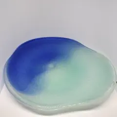 稲嶺盛吉さんの波型ガラス皿3点セット 稲嶺盛吉さんの波型ガラス皿3点セット - メルカリ