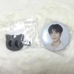 txt ダゴニャン　ヘアクリップ　缶バッジ　テヒョン　カプセルトイ