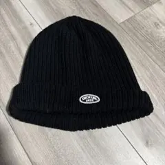 ニット帽ブラック