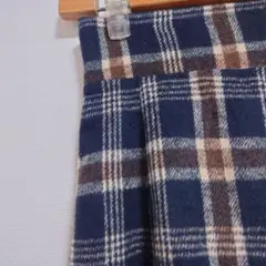 秋冬コーデチェックスカート*キレイめカジュアル*キレイめ*ママコーデ*Mサイズ