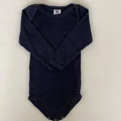 プチバトー　12m ロンパース　長袖ボディスーツ