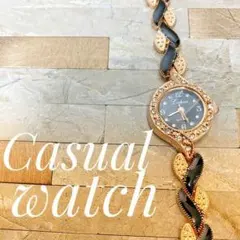 720k時計新品☆安心のメルカリ便☆レディース☆クォーツ☆ブラック☆腕時計