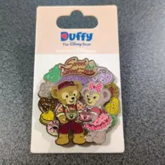 香港ディズニー ダッフィー シェリーメイ ピンバッジ