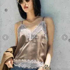juemi Back Knot Lace Cami - メルカリ