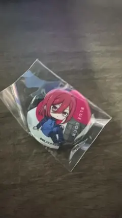 赤い髪のキャラクター 缶バッジ Coe. - メルカリ