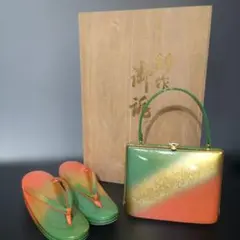 華三彩 和装用バッグ 草履 セット - メルカリ