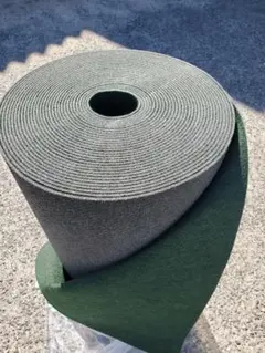 【新品】本格ポリエステル不織布 防草シート(グリーン)厚手　巾1m×30m