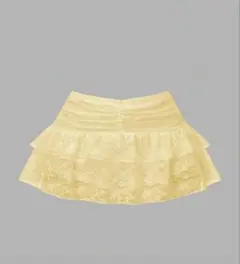 スカート黄色