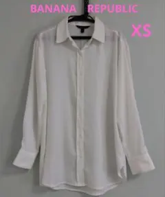 BANANA REPUBLIC 長袖シャツ ホワイト XSのサムネイル