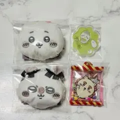 新品 ちいかわ モモンガ シーサー マスコットミラー リボン まとめ売り