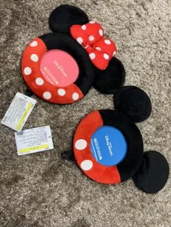 ミッキー　ミニー　写真立て