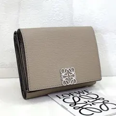 美品✨LOEWE ロエベ トライフォールドウォレット 三つ折り 折財布 現行