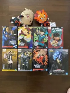 ヒロアカフィギュアとぬいぐるみ8体+2体セット