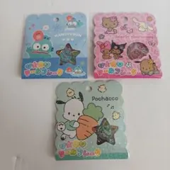 サンリオ　キャラクターおはじきシールフレークセット