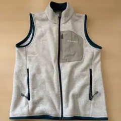 美品　モンベル ベスト フリース キッズ 子供 140 クライマプラス