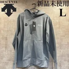 新品　デサント　DESCENTE　パーカー　スウェット フルジップパーカー　L