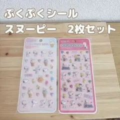 ★ゆり様専用★ボンボンドロップ風 スヌーピー3D立体ぷくぷくシール❤︎ 2枚セット
