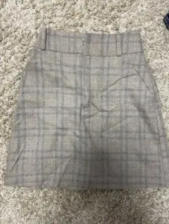 OLIVE des OLIVE チェック タイトスカート F