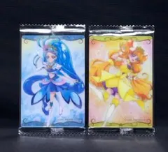 プリキュア ウエハース4　キュアトゥインクル　キュアマーメイド　計2枚