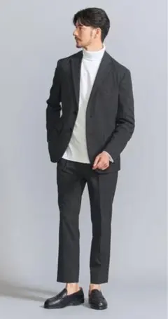 DELEGANT サキソニー セットアップ/ジャケット&イージーパンツ