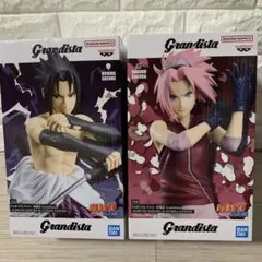 NARUTO Grandista サスケ サクラ 2体セット　未開封品