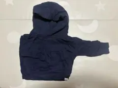 ネイビー フード付きパーカー 12-18ヶ月
