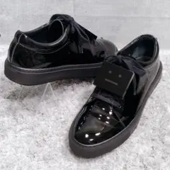 Acne Studios アクネストゥディオズ　アドリアナパテントスニーカー 黒のサムネイル