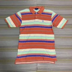 【美品★】ラルフローレン　マルチカラーボーダーポロシャツ　S