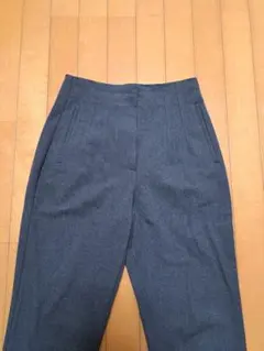 ZARA　グレーハイウエストパンツMグレー
