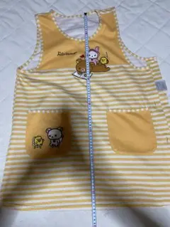 Rilakkuma リラックマ　エプロン ボーダー イエロー キャラクターのサムネイル