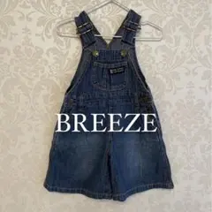 BREEZE ブリーズ　80センチ　オーバーオール　ショートパンツ　デニムパンツ
