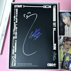 Stray Kids スキズ GO生　アイエン　I.N 直筆 サイン入り
