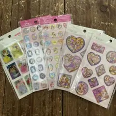 ディズニープリンセス シールセット セリア　ウォーターシール　3Dシール