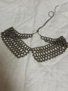 つけ襟 シルバー LOWRYSFARM