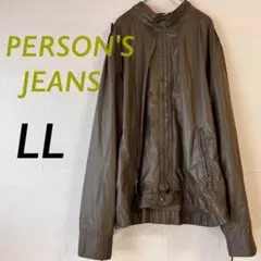 PERSONS JEANS XL ジャンバー　ブルゾン　ゆったり　ビッグサ 軽い