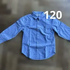 H&M ブルーシャツ　120