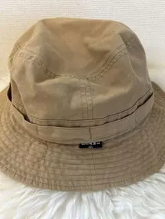 ビームス　ベージュ コットン バケットハット