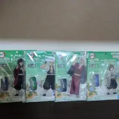 【4点セット】鬼滅の刃 スタンド付きアクリルプレート