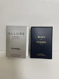 ブルードゥシャネル アリュールオムスポーツ サンプル CHANEL 香水